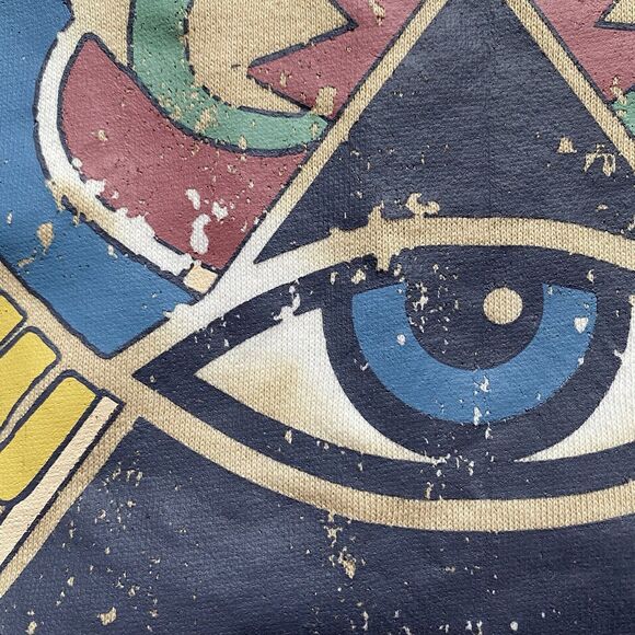 Our Universe Indiana Jones Sweatshirt Sz 4X Adventure Has A Name Tie-Dye - Picture 6 of 12